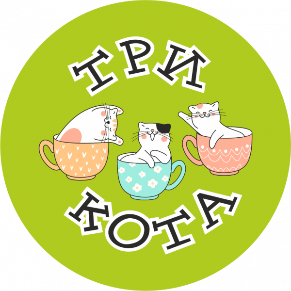 Логотип компании Зоомагазин Три Кота